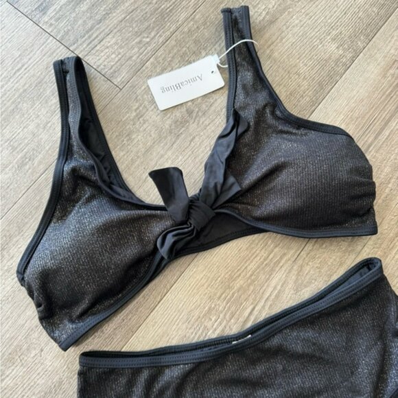 AMICABLING shimmery swimming set 🖤 - Picture 9 of 14